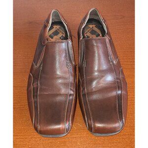 Apt.9 Men’s 10M Slip-On Shoes Dress Loafers Jackal Brown Flex Comfort Bicycle To